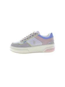 U.S. Polo Assn. Sneakersy w kolorze beżowym ze wzorem rozmiar: 37. Brązowe trampki U.S. Polo Assn., z aplikacjami, bez zapięcia. Za 228,38 zł.