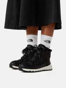 The North Face Śniegowce Thermoball Lace Up Luxe Wp NF0A817WKT01 Czarny. Czarne buty zimowe The North Face, bez obcasa, bez zapięcia. Za 649,99 zł.