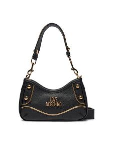 LOVE MOSCHINO Torebka JC4140PP1IL1100A Czarny. Czarne torebki klasyczne LOVE MOSCHINO, bez wzorów, ze skóry, bez dodatków. Za 639,99 zł.