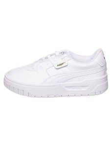 Puma Sneakersy "CALI DREAM LTH WNS" w kolorze białym rozmiar: 41. Białe trampki Puma, bez wzorów, z materiału, bez zapięcia. Za 241,95 zł.