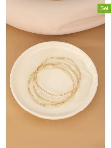 Atelier MIU Pozłacane bransoletki (3 szt.) rozmiar: onesize. Żółte bransoletki Atelier MIU, pozłacane. Za 39,99 zł.