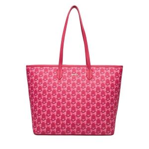 Torebka MEXX. Czerwone shopper bag Mexx, bez wzorów, bez dodatków. Za 199,99 zł.