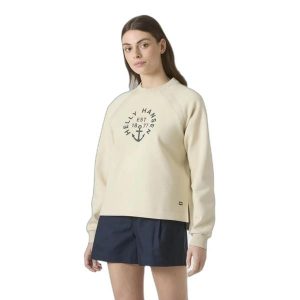 Bluza damska Helly Hansen Capri. Białe bluzy Helly Hansen, bez wzorów, bez kaptura. Za 383,00 zł.