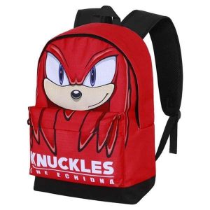 Plecak szkolny SONIC THE HEDGEHOG Knuckles Czerwony. Czerwone plecaki SONIC THE HEDGEHOG. Za 202,60 zł.