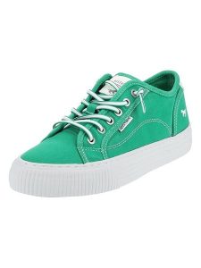 MUSTANG SHOES Sneakersy w kolorze zielonym rozmiar: 39. Zielone trampki MUSTANG SHOES, bez wzorów, bez zapięcia. Za 149,45 zł.