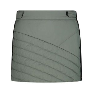 Spódnica damska turystyczne CMP 30Z2286. Zielone spódnice CMP, na co dzień, xs, bez wzorów, sportowe. Za 306,50 zł.