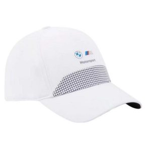 Czapka Z Daszkiem BMW Dla Dorosłych Unisex Motorsport. Białe czapki Puma, bez wzorów. Za 138,99 zł.