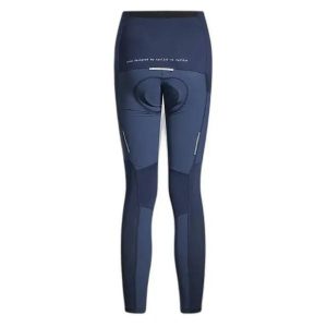 Długie legginsy damskie Joma Crono. Fioletowe legginsy JOMA, bez wzorów, z elastanu, długie. Za 277,50 zł.