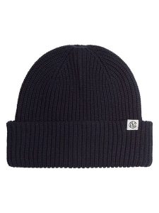 MOSS COPENHAGEN Czapka "Galine" w kolorze czarnym rozmiar: onesize. Czarne czapki Moss Copenhagen, bez wzorów, z materiału. Za 69,99 zł.