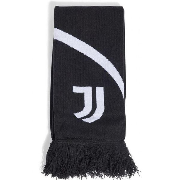 Szalik Adidas Z Frędzlami. Czarne szaliki JUVENTUS FC, bez wzorów, z materiału. Za 156,99 zł.