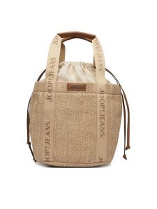 JOOP! Jeans Torebka Camille 4130001325 Beżowy. Brązowe torebki klasyczne Joop! Jeans, bez wzorów, z jeansu, bez dodatków. Za 609,99 zł.