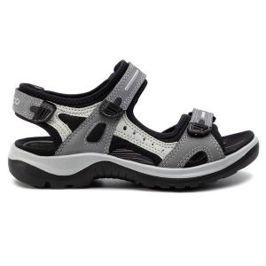 Sandały ECCO. Szare buty trekkingowe ecco, bez zapięcia. Za 459,99 zł.