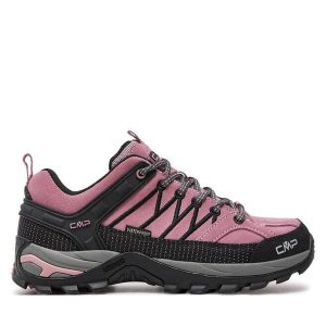 Trekkingi CMP. Czerwone buty sportowe CMP, bez wzorów, bez zapięcia, trekkingowe. Za 449,99 zł.