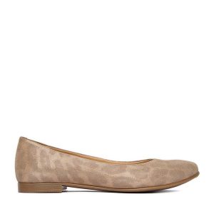 Baleriny Lasocki. Brązowe balerinki Lasocki, bez wzorów, bez obcasa, bez zapięcia. Za 149,99 zł.