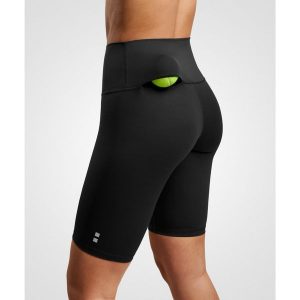 Legginsy do tenisa/padla damskie. Niebieskie legginsy NORDICDOTS, bez wzorów, z elastanu. Za 235,00 zł.