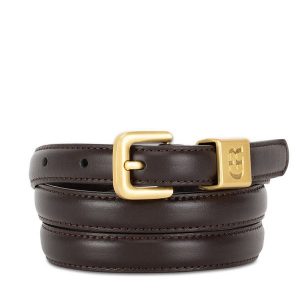 Pasek Damski GINO ROSSI. Brązowe paski Gino Rossi, bez wzorów. Za 99,99 zł.