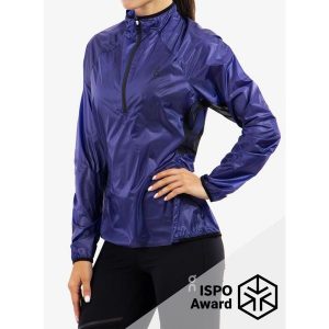 Kurtka biegowa damska On Running Zero Jacket. Fioletowe kurtki On Running, bez wzorów, bez kaptura. Za 485,99 zł.