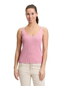 CARTOON Top w kolorze jasnoróżowym rozmiar: 38. Różowe topy Cartoon, bez wzorów, bez kołnierzyka, bez ramiączek. Za 69,99 zł.