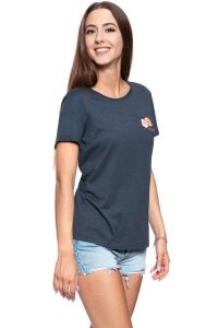 MUSTANG T SHIRT DAMSKI Alina C Embro 1009062 4085. T-shirty Mustang, s, z aplikacjami, bez kołnierzyka, bez ramiączek. Za 69,99 zł.