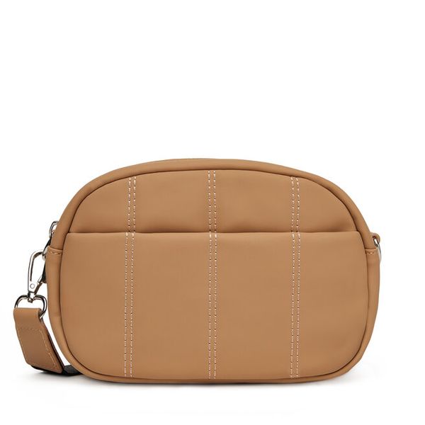 Torebka DeeZee. Brązowe listonoszki DeeZee, bez wzorów, bez dodatków. Za 89,99 zł.