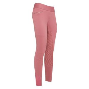 Damskie legginsy jeździeckie z pełną przyczepnością Imperial Riding EL Capone. Czerwone legginsy IMPERIAL RIDING, bez wzorów. Za 398,50 zł.