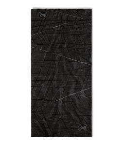 Chusta Buff Original EcoStretch. Czarne apaszki i chusty Buff, bez wzorów, z elastanu, sportowe. Za 102,55 zł.