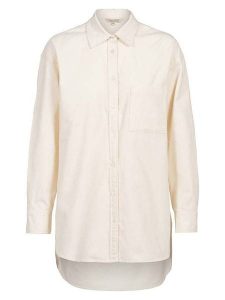 Herrlicher Koszula "Jamina" w kolorze kremowym rozmiar: M. Brązowe koszule Herrlicher, m, bez wzorów, bez kołnierzyka, bez ramiączek. Za 165,99 zł.