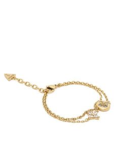 Guess Bransoletka JUBB06 469JW Złoty. Żółte bransoletki Guess, ze stali. Za 299,99 zł.