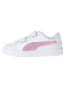 Puma Sneakersy "Rickie" w kolorze biało-jasnoróżowym rozmiar: 24. Różowe trampki Puma, bez wzorów, bez zapięcia. Za 73,93 zł.