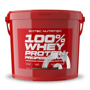 100% WHEY PROFESSIONAL (5kg). Białe jeansy SCITEC NUTRITION, bez wzorów. Za 778,00 zł.