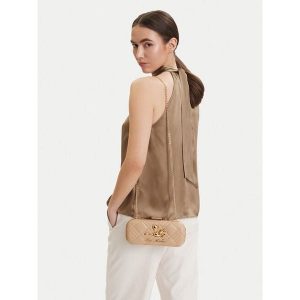 Torebka LOVE MOSCHINO. Brązowe torebki wieczorowe LOVE MOSCHINO, bez wzorów, bez dodatków. Za 679,99 zł.