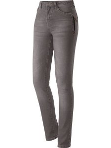WITT WEIDEN Dżinsy - Slim fit - w kolorze szarym rozmiar: 42. Szare jeansy WITT WEIDEN, bez wzorów, z podwyższonym stanem. Za 109,78 zł.