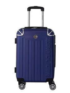 Geographical Norway Walizka "Softless" w kolorze granatowym - 34 x 52 x 21 cm rozmiar: onesize. Niebieskie walizki Geographical Norway, bez wzorów, z materiału. Za 157,35 zł.