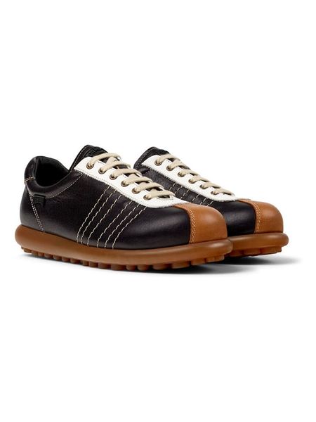 Camper Skórzane sneakersy "Pelotas Ariel" w kolorze czarnym rozmiar: 41. Czarne trampki Camper, bez wzorów, bez zapięcia. Za 376,86 zł.