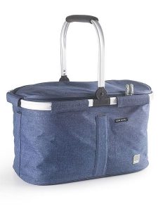 Ibili Koszyk chłodzący w kolorze niebieskim - 27 l rozmiar: onesize. Niebieskie shopper bag Ibili, bez wzorów, z materiału, bez dodatków. Za 136,13 zł.