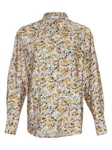 MOSS COPENHAGEN Koszula "Minetta" ze wzorem rozmiar: M/L. Zielone koszule Moss Copenhagen, l, bez wzorów, z wiskozy, bez kołnierzyka, bez ramiączek. Za 70,24 zł.