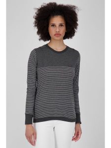 Alife and kickin Koszulka w kolorze antracytowym rozmiar: XL. Czarne bluzki Alife and Kickin, xl, bez wzorów, bez kołnierzyka, bez ramiączek. Za 87,95 zł.