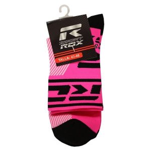 Skarpetki Rox R-running Step Medium Height Pink Flúor 35-38. Czerwone skarpetki Roxy, bez wzorów, z elastanu. Za 143,99 zł.