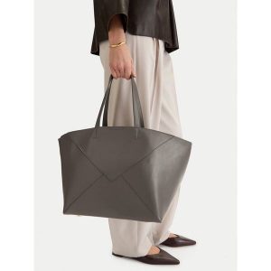 Torebka GINO ROSSI. Szare shopper bag Gino Rossi, bez wzorów, bez dodatków. Za 279,99 zł.