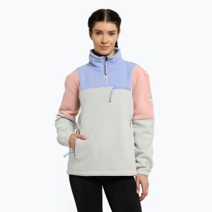 Bluza snowboardowa damska ROXY Chloe Kim Layer. Szare bluzy Roxy, na zimę, m, bez wzorów, bez kaptura. Za 149,99 zł.