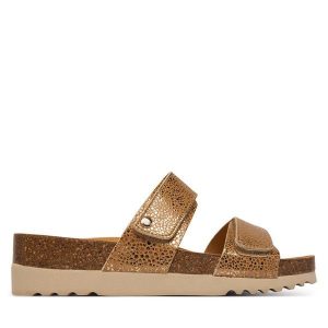 Klapki Scholl. Żółte klapki Scholl, bez wzorów, bez obcasa. Za 339,99 zł.