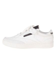 Reebok Skórzane sneakersy "Club C" w kolorze białym rozmiar: 37,5. Białe trampki Reebok, bez wzorów, bez zapięcia. Za 310,19 zł.