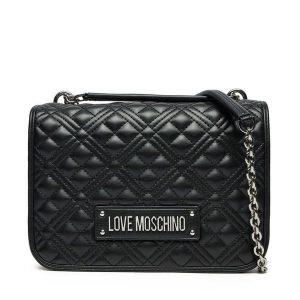Torebka LOVE MOSCHINO. Czarne torebki klasyczne LOVE MOSCHINO, bez wzorów, bez dodatków. Za 469,99 zł.