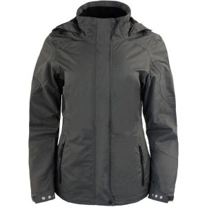 Kurtka damska Promodoro Function Grafitowo-szara. Czarne kurtki GOLF, bez wzorów, bez kaptura. Za 80,75 zł.