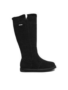 EMU Australia Śniegowce Moonta W11799 Czarny. Czarne buty zimowe EMU Australia, ze skóry, bez obcasa, bez zapięcia. Za 699,99 zł.