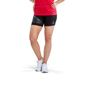 Damskie buty z wysokim stanem na udach Erima Racing. Czarne szorty Erima, bez wzorów, z podwyższonym stanem. W wyprzedaży za 138,00 zł.