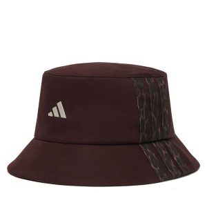 Kapelusz adidas. Brązowe kapelusze ADIDAS, bez wzorów. Za 129,99 zł.