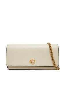 Coach Torebka CW586 Écru. Torebki klasyczne Coach, bez wzorów, ze skóry, bez dodatków. Za 689,99 zł.