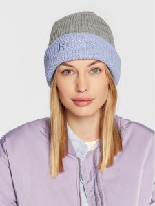 Roxy Czapka ERJHA04008 Szary. Szare czapki Roxy, bez wzorów, z materiału. Za 129,99 zł.