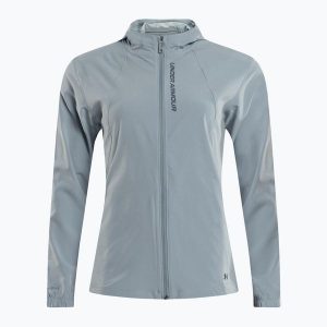 Kurtka do biegania damska Under Armour UA OutRun The Storm Jacket. Czarne kurtki Under Armour, l, bez wzorów, bez kaptura. Za 299,99 zł.